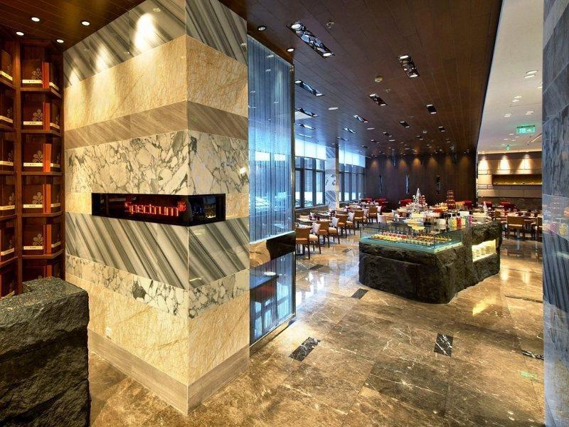Hotel Nikko Tientsin Dış mekan fotoğraf The restaurant
