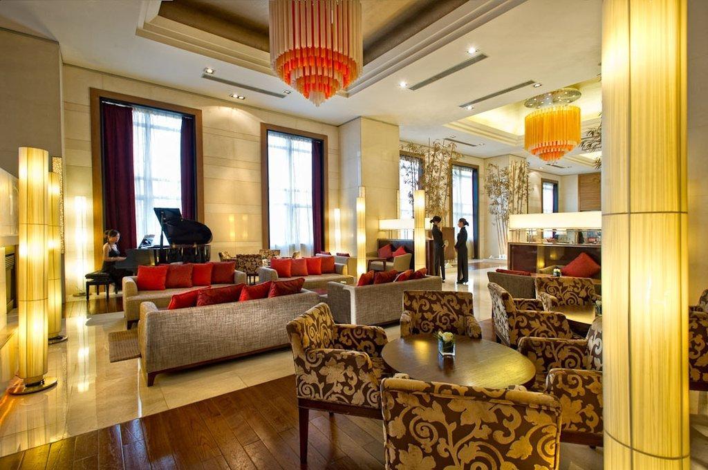 Hotel Nikko Tientsin Dış mekan fotoğraf The lobby of the hotel