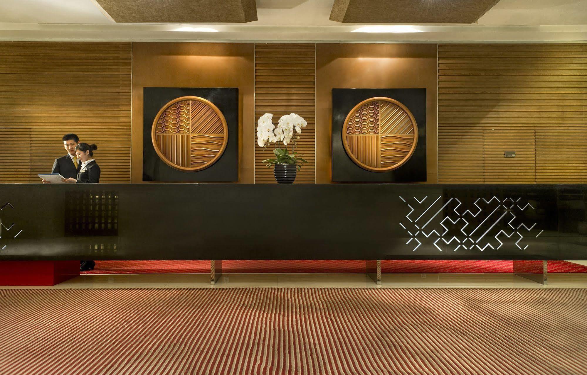 Hotel Nikko Tientsin Dış mekan fotoğraf The lobby of the hotel